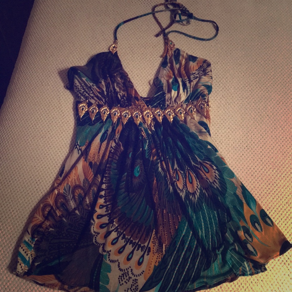 Sky tropical going out top